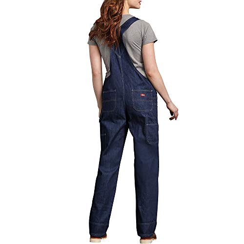 Dickies womens Denim Bib overalls, Dark Indigo, Small US Pricepulse