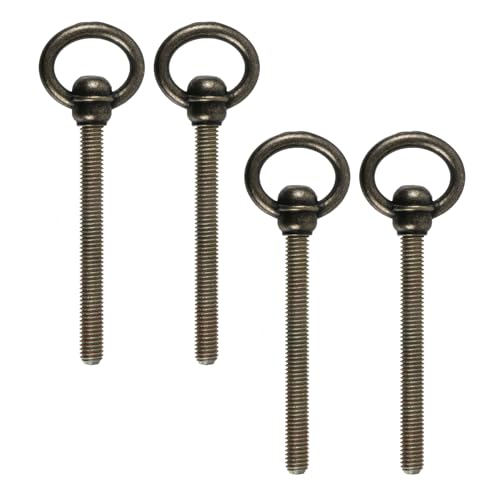 Nicerity 4Pcs Antique Brass Swivel Mirror Screws, 4.13 Inch at Amazon