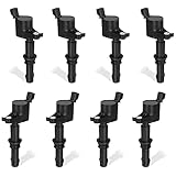 Ignition Coil Pack Set of 8 Compatible with 2004