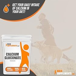 BulkSupplements.com Calcium Gluconate Powder