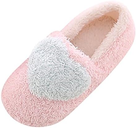 Anxinke Women's Casual Cute Soft Indoor Household Slippers Cotton-Padded Shoes
