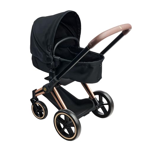 Corolle - Cybex Pram 9000142070 Black for 36 and 42 cm Dolls from 3 Years
