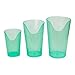 Nosey Cups 3 Pack - Set Includes 4 Oz., 8 Oz. And 12 Oz. Sizes