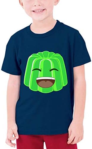 LianLiYa Boys Jelly DanTDM Crew Neck T Shirts 100% Cotton Black