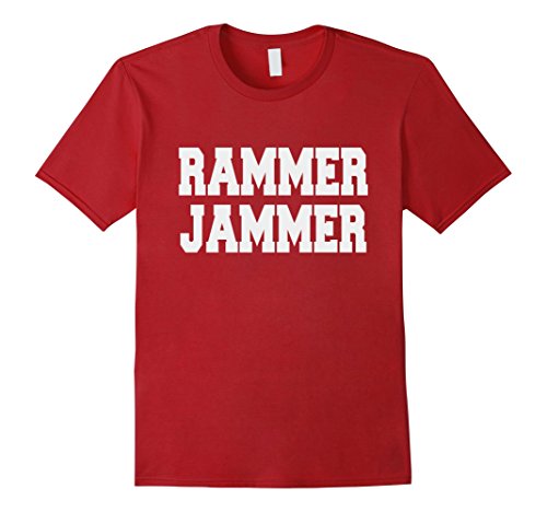 Mens Rammer Jammer Alabama Pride T-shirt Medium Cranberry