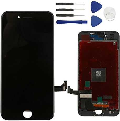 iPhone 7 plus (5.5 inch) Full Set Replacement LCD Screen Digitizer with tools in black with 3D Touch (Black)