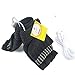 Unisex USB Heated Gloves Mitten Winter USB Powered Knitting Heated Laptop Gloves Half&Full Finger Mittens for Women Men Girls Boys- Best Winter Gift Choice (Men's Grey)