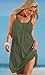 Cami-Sunny Women Summer Casual Relaxed Strappy Sleeveless Beach Short Mini Dress, S, Apricot