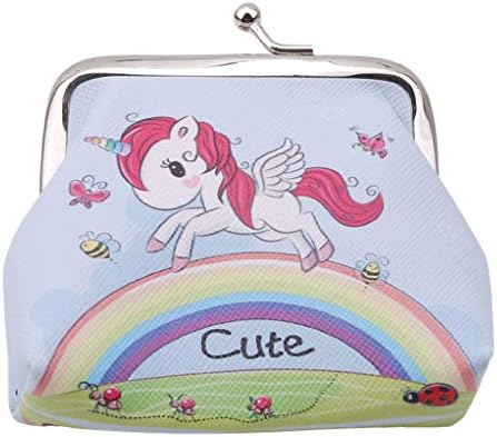 SEVENHOPE Unique Printing Wallet Ladies Small Purse Coin Pouches (5)