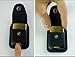 Fliptop Leather Lighter Pouch Holder Case with Belt Loop (Black)thumb 3