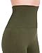 Homma High Waist Compression Leggings for Women Tummy Control Postpartum Leggings Seamless Yoga Workout Pants Olive M
