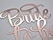 Bride to Be Cake Topper, Bridal Shower, Engagement Party Decoration (Rose Gold)