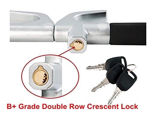 image for FLK Tech Universal Car Steering Wheel Lock and Self-defense Handy Tool