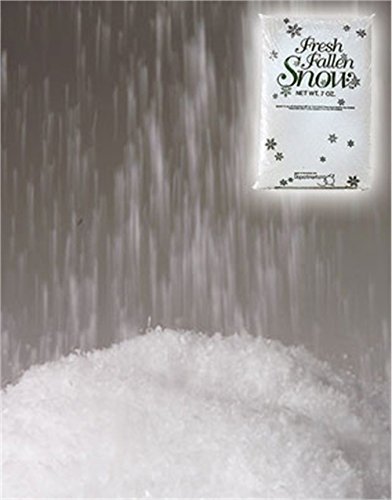3.5 oz Bag of White Christmas Decoration Snow Flakes