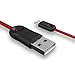 IMKEY Premium 6.5 FT Tangle-Free Micro USB 2.0 Sync Data Fast Charging Cable For Samsung Galaxy S7/ S6 / Edge, S4/ S3/ Note 5 / 4 / 2,Google Nexus,LG,HTC,Nokia,Blackberry And More - (Red)