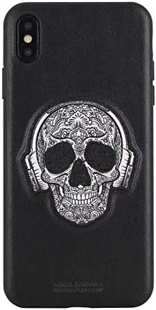 Planetcart Santa Barbara Polo & Racquet Club Elegant Patti Back Cover for Apple iPhone X/Xs (Black)