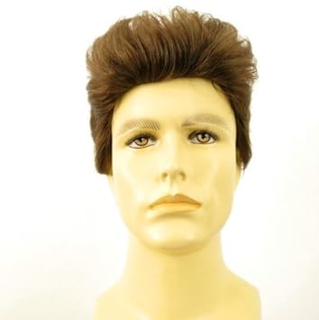 Amazon Com Univers Perruque Natural Hair Short Wig For Man Dark