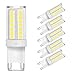 KingSo G9 LED Bulb 5W (40W Halogen Bulb Equivalent) 400 Lumens G9 Bi-pin Base LED Light Bulb Daylight White 6000K AC 110V 360° Beam Angle Non-dimmable for Home Lighting Chandelier (Pack of 5)