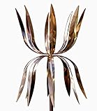 Stanwood Wind Sculpture Kinetic Copper Dual Spinner