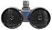 Rockville DWB80B Dual 8" Black 800 Watt Marine Wakeboard Tower Speaker System