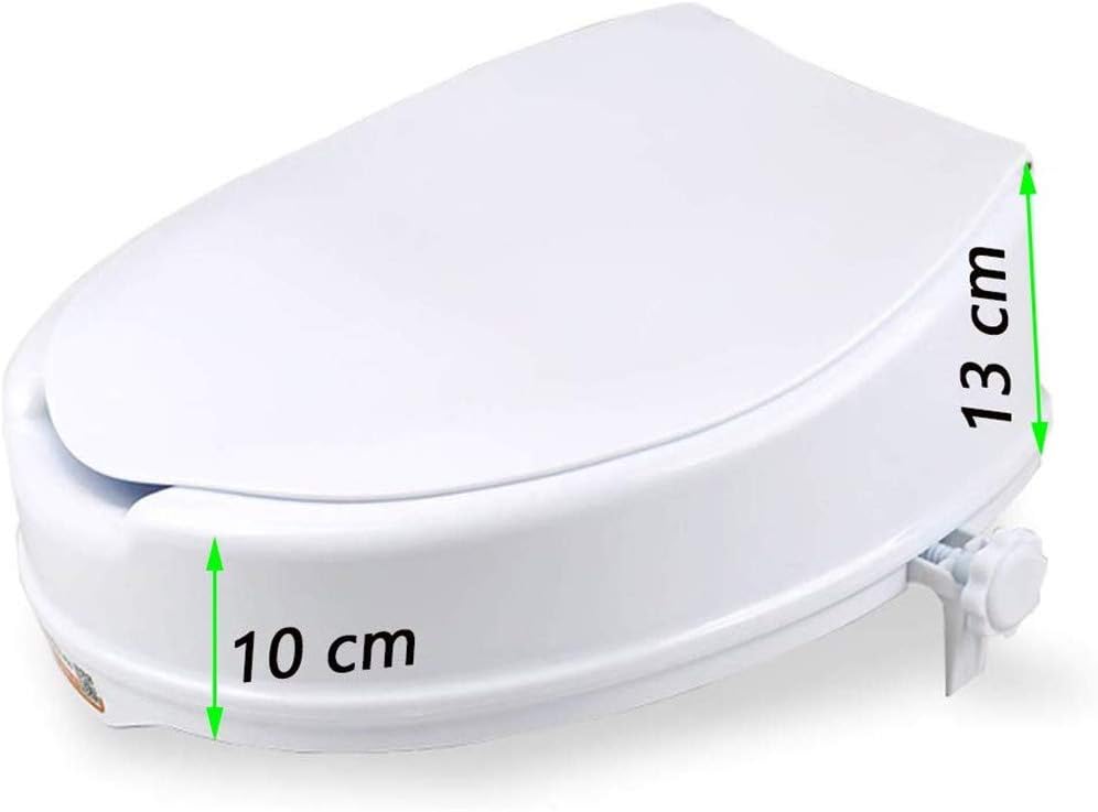 WuLien Toilet Safety Rail - Raised Toilet Seat for Bathroom Toilet Seat - Easy Installation for Handicap Senior Bariatrics, Elderly Balance: Sports & Outdoors