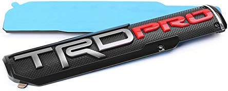 butterflyfly 1998-2019 Tacoma TRD PRO Fender Door Side Badges Emblem Decal Sticker for Toyota Tacoma Tundra (1PC TRD PRO)