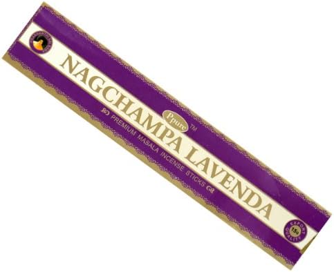 New Genuine Nag Champa Satya Baba Insence Sticks Scent Indian Fragrance 15g Shopmonk (Lavender)