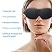 Sleeping Masks for Women and Men | Upgraded, Contoured & Comfortable 3D Eye Mask for Sleeping | Portable Night Blindfold for Travel, Meditation Memory Foam Eye Shades Cover Comple