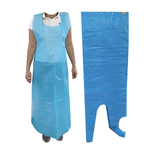 Other Hr Apron Large Hdpe Light Blue 100 x 150 cm (50 units), Black