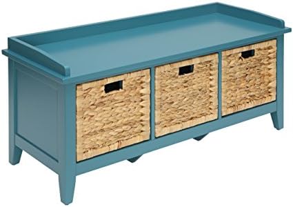 Acme Flavius Bench W/Storage - - Teal