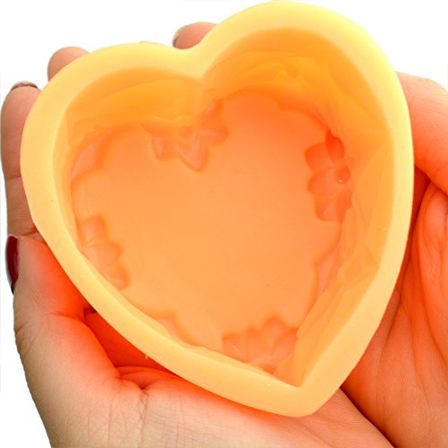 Soap Molds Silicone Soap Molds for Soap Making Elegance Pattern 04 Silicone Mold 5.3oz 150g