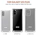 Matone for Samsung Galaxy S20 Plus Case, Crystal Clear Slim Protective Cover with Reinforced Corner Bumpers, Flexible Soft TPU Anti-Scratch Case for Samsung Galaxy S20 Plus