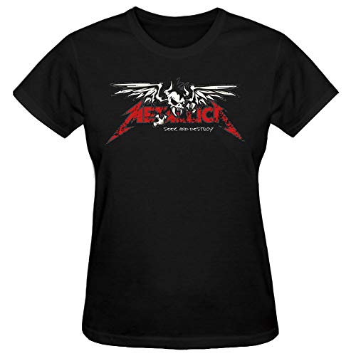 NOJFPAF Mens Womens Metallica Seek and Destroy Adult T-Shirt