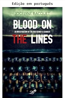 Livro Sangue nas linhas: um thriller onde a lógica não se aplica mais (Policiais Livro 4)