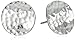 Hammered Sterling Silver Circle Stud Earrings