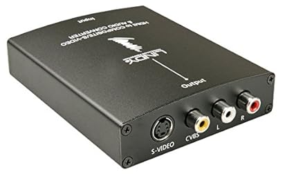 LINDY HDMI auf SVHS/S-Video oder Composite Video (Cinch) und Audio Konverter