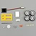 Extpro Solar Car - DIY Assemble Toy Set Solar Powered Car Kit Science Educational Kit for Kids Students
