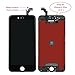 for Black iPhone 6 Plus 5.5 inch Screen Replacement Retian LCD Touch Screen Digitizer Fram Assembly Full Set with Tempered Glass Screen Protector + Tools + Instructions by Brinonac