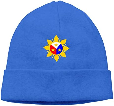JINYOUR Flag of Philipines Unisex Woollen Beanie Cap Warm Knitted Hats