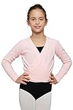 Mdnmd Girls' Classic Long Sleeve Knit Wrap Sweater