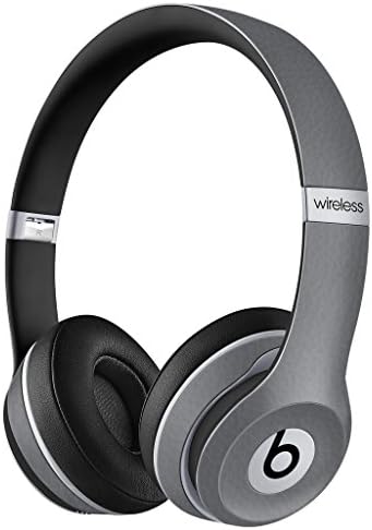 PU leather Skin for beats solo 2 headphone, Gray Color