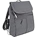 Travelon Anti-theft Signature Slim Multipurpose Backpack, Pewter, One Size