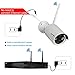 [Better Than 720P]AKASO Wireless Security Camera System Wifi Video Surveillance NVR Kits, 4CH 960P(1280 x 960), Plug&Play, P2P, Night Vision 65ft, Built-in Router, IP66 Weatherproof NO HDD (WS13M-401)