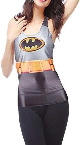 Women's Halloween Digital Printed Sleeveless Summer Vest Tank Top