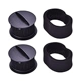 Corlean 2 Replacement for Bissell PowerForce & Helix Turbo Inner and Outer Filter Set 203-7913 (bissell 32R9)
