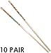 MBW NW Brands 10 Pairs of Dragon Melamine Chopsticks
