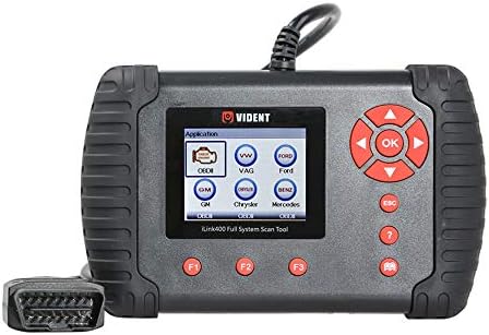 VIDENT iLink400 Full System Scan Tool Single Make Support ABS/SRS/EPB//DPF Regeneration/Oil Reset Update Online for Three Years (for Mercedes Benz/Sprinter/Scion)