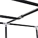SONGMICS 43 Inch Portable Clothes Closet Wardrobe with Non-woven Fabric and Hanging Rod Quick and Easy to Assemble Black ULSF007