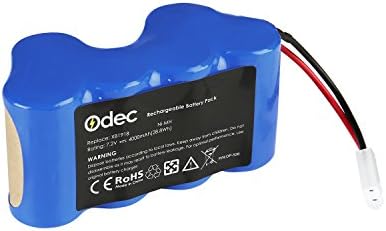 Odec Shark 7.2V 4000mAh Replacement Battery for Shark Vacuum Cleaner V1950 VX3 XB1918