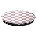 Checkerboard Pink and White | Check Pattern / Checkered PopSockets PopGrip: Swappable Grip for Phones & Tablets PopSockets Adhesive PopGrip